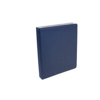 Dark Blue Slim 3 Ring Folder