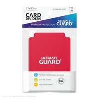 Card Dividers 10 Red