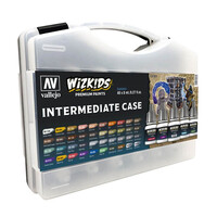 Intermediate Case- Wizkids/Vallejo Paint set