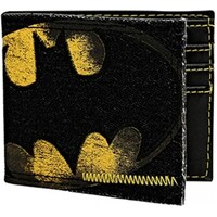 Batman Logo Denim Bi-fold Wallet